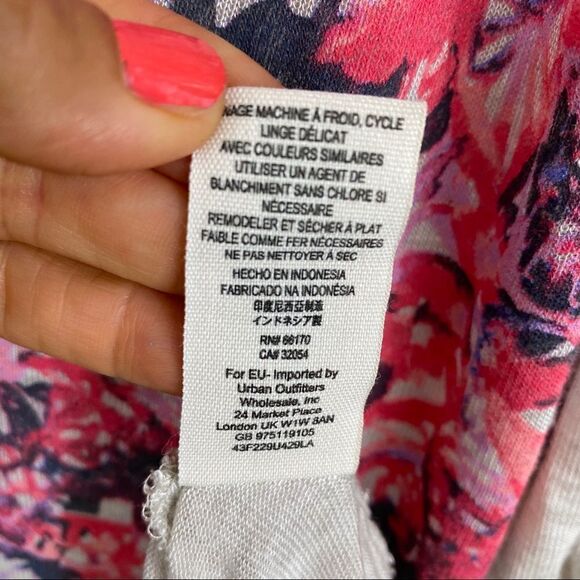 Free People Floral Sleeveless Top Small - Picture 9 of 10